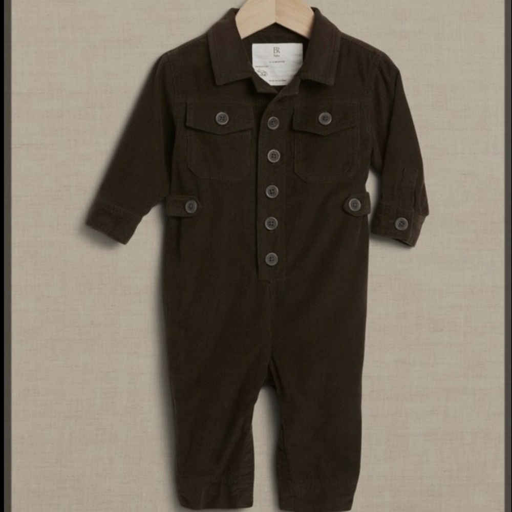 Banana Republic Baby Corduroy Flightsuit / Jumpsuit (NWT)
